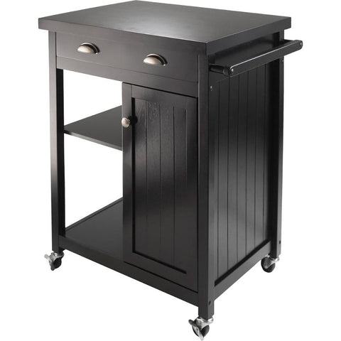 Oakestry Timber Kitchen Black Stylish Compact Wood Dining Set Elegant Space Saving Table Chic Home Essential Modern Classic Furniture Contemporary Look Versatile Dining Room Addition