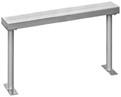 Aluminum Locker Bench - 96 Inches Wide