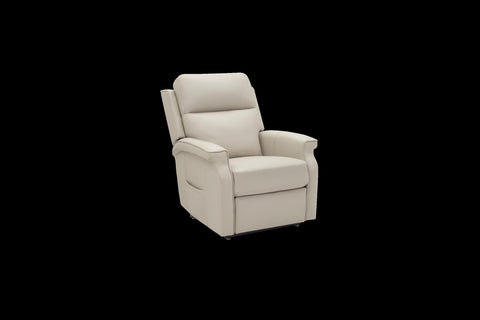 BarcaLounger Lena Power Lift Recliner w/2 Zone Heat in Rainer Dove