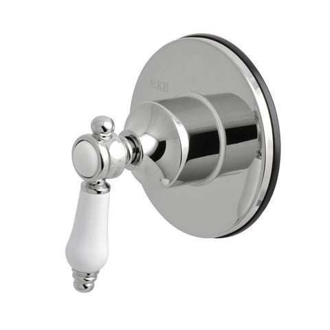 Kingston Brass KS3031BPL Bel-Air 3-Way Diverter Valve with Trim Kit, Polished Chrome