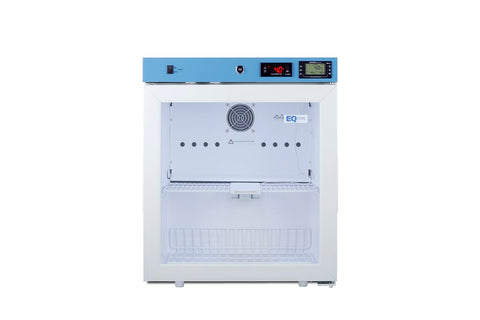 EQTemp 1.94 cu. ft Vaccine Refrigerator, Medical Storage, Healthcare Fridge, Compact Glass Door- ACR22G
