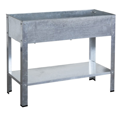 Buffalo Tools GEP: Galvanized Metal Elevated Garden Planter