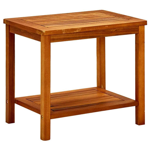vidaXL Chic, Vintage Outdoor Storage for Socials, Garden Table and Decor, Perfect for Patios and Backyards
