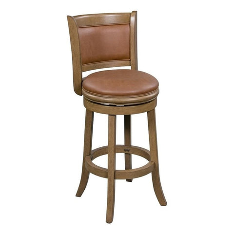 Augusta Swivel Counter Height Swivel Kitchen Bar Stool - Distressed Sandrift