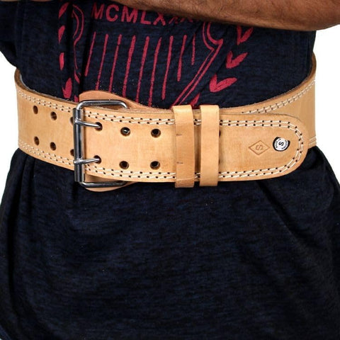 Shelter 250-S 6 in. Last Punch Fitness Split Leather Weight Lifting Belt Padded Small
