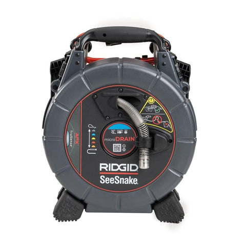RIDGID 70023 SeeSnake® microDRAIN APX with TruSense Technology, HDR Image Sensor, High-Efficiency LEDs, TiltSense Inclinometer