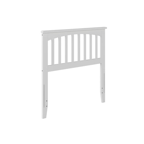 AFI, Mission Twin Solid Wood Headboard, White