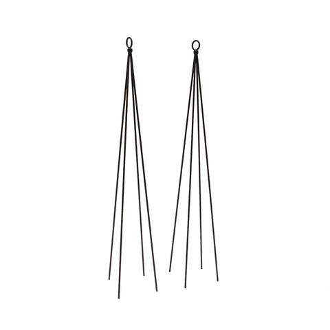 Achla Designs Wrought Iron Container Garden Trellis- 2 Pack