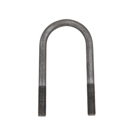 Husky Towing Leaf Spring Axle U Bolt Kit UBK238510, 5.10 Inch Length, 2-3/8 Inch Width, 1/2 Inch -20 Nut Size, Round, Zinc Plated, Silver, Steel, with 2 U-Bolts/ 4 Nuts/ 4 Washers