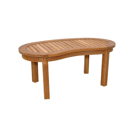 Anderson Teak Kidney Curve Table