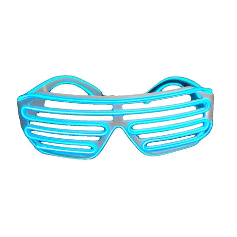 Blinkee Electro Luminescent Shutter Shades Blue by