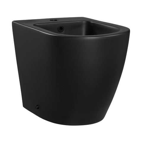 Swiss Madison St. Tropez Floor Mount Classic Bidet in Matte Black