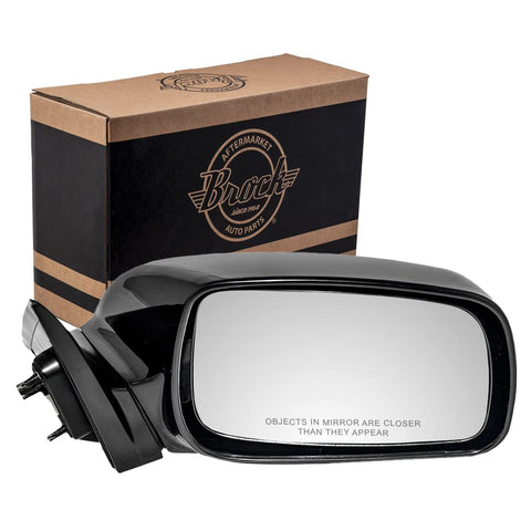 Brock Replacement Passengers Power Side View Mirror Ready-to-Paint Compatible with 2007-2011 Camry USA 87910-06190-C0
