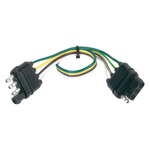 Husky 30312 4-Way Flat Type Connector with 12" Loop