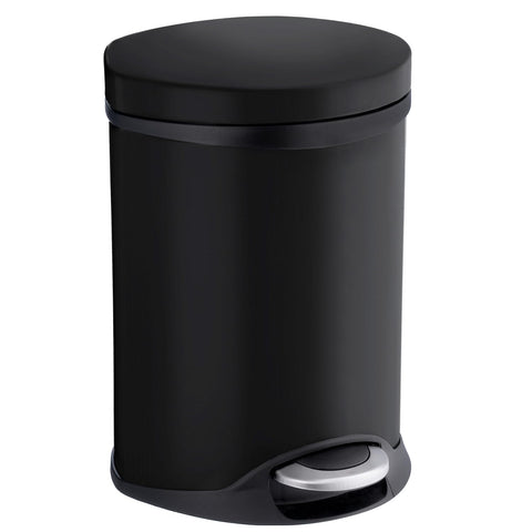 SMEDBO Pedal Bin, Stainless-Steel, Black, 22.5 x 22 x 33.5 cm