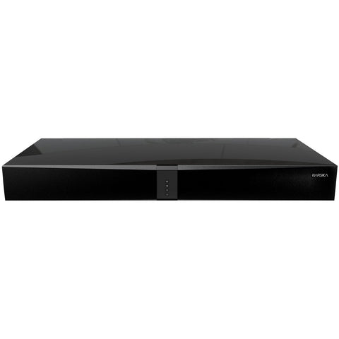 Barska Edge Plug-and-Play Sound Deck TR-100, with 3D Audio Technology, Enhanced Design, Bluetooth Connectivity, and High Fidelity Sound, One Cable to The TV and One to The Wall, Black