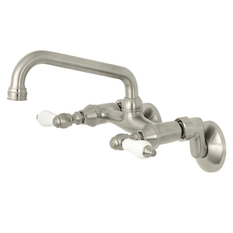 Kingston Brass KS513SN Kingston Kitchen Faucet, 6.94 x 4.88 x 2.75, Brushed Nickel