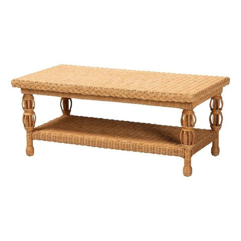 Rattan Coffee Table by Bali & Pari