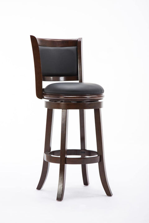 29 Augusta Swivel Stool` Cappuccino