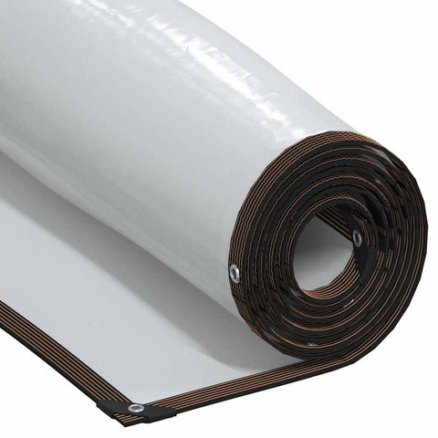 vidaXL Clear Polyethylene Plant Cover 9.8X26.2ft Waterproof Garden Bed with Eyelets for Easy Fastening Perfect for Indoor Outdoor Use Effective Greenhouse Protection Raised Crop Water Resistant