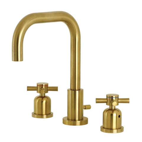 Kingston Brass FSC8933DX Concord Widespread Bathroom Faucet, 10.56 x 6.81 x 9.5, Brushed Brass