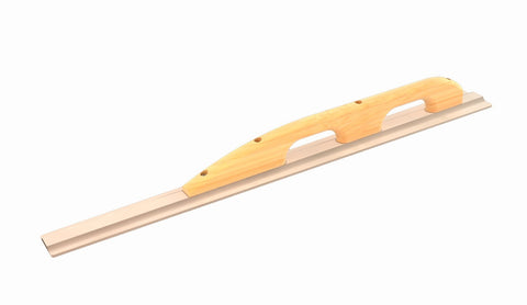 Bon Tool Magnesium Darby 3-1/2" Wide, Tapered to 2-3/4" With Wood Handle