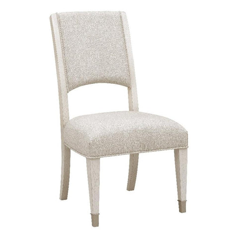 Pulaski Furniture Brighton Wood Back Side Chair in Gray