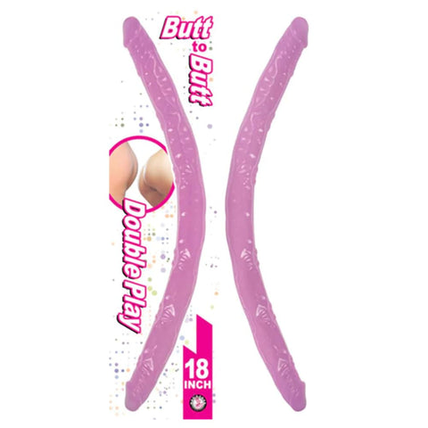 Nasstoys Butt to Butt Double Play Dildo, Pink