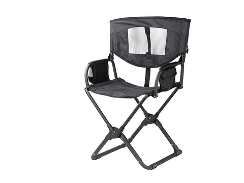 Front Runner Expander Camping Chair (Black Portable Outdoor Folding Chair).