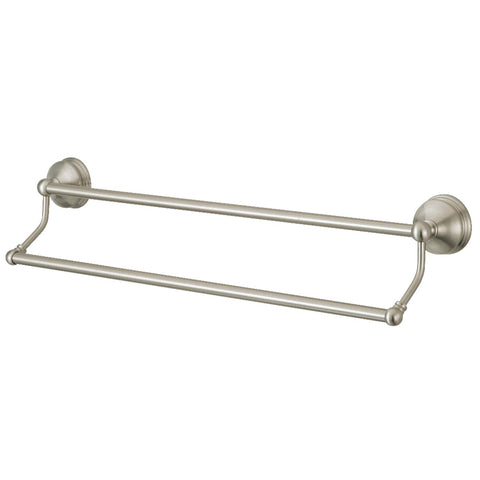 Kingston Brass BA1163SN Vintage Dual Towel-Bar, 24-Inch, Brushed Nickel