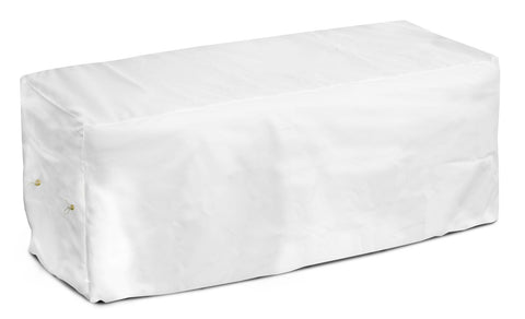 KoverRoos Weathermax 14213 5-Feet Garden Seat Cover, 63-Inch Width by 28-Inch Diameter by 18-Inch Height, White