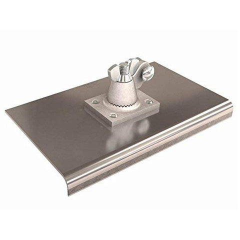 Bon 12-430 10-Inch by 6-Inch Stainless Steel Locking All Angle Walking Concrete Edger, 3/8-Inch Radius