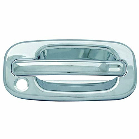 Coast to Coast CCIDH68101B Chrome Door Handle Cover Without Passenger Side Keyhole - Pack of 2