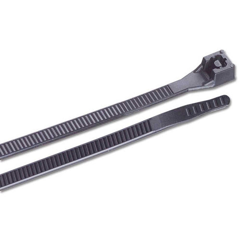 Ancor 199214 Cable Tie, Standard, 14", Black, 25pc