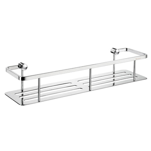 SMEDBO SME, Polished Chrome DK3005 Soap Basket Straight 1 Level, 45.5 x 10.7 x 8 cm