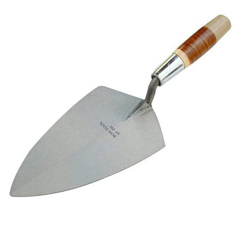 Bon 72-355 Brick Trowel - Carbon Steel Philadelphia 11-inch L Handle - For Brick, Block and Stone Masonry Construction