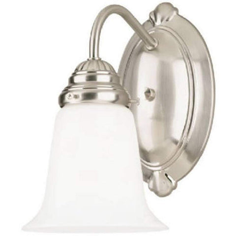 Westinghouse 66496 Corp 4-7/8-Inch Wall Bracket, Nickel