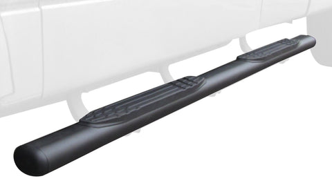Go Rhino 4" Oval 1000 Series Sidesteps & Brackets | Galvanized Steel, Textured Black | 104404687T | Fits 2007-2019 Chevrolet Silverado & GMC Sierra Crew Cab (See Description)