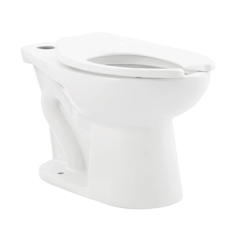 Sirène Floor-Mounted Commercial Elongated Top Flush Spud Flushometer Toilet Bowl