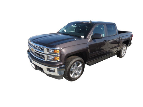 Trailfx Running Board Pair Fits 2019-2023 Ford Ranger Set of 2 6.5-Inch Wide Black Powder Coated Steel, Full-Length Rocker Panel Mount Installation Hardware Included RBW17B Truck Side Steps