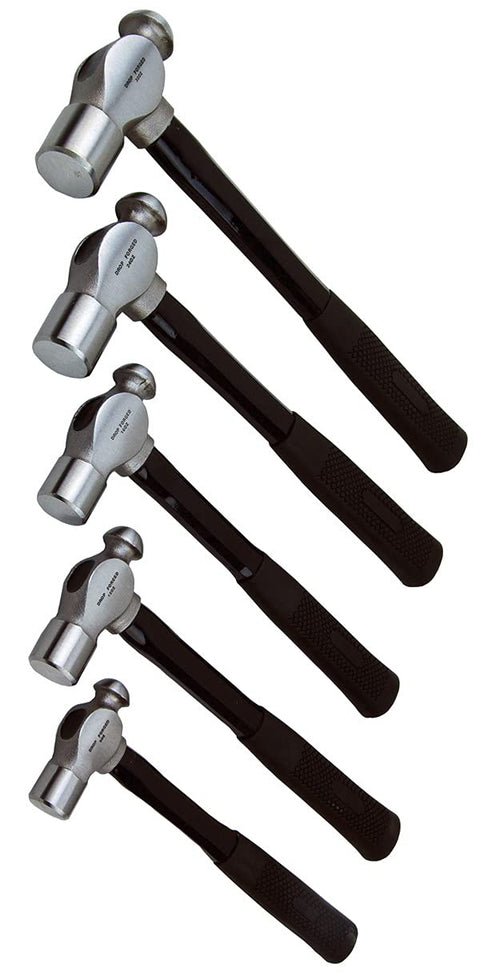 ATD Tools 4035 5-Piece Ball Pein Hammer Set