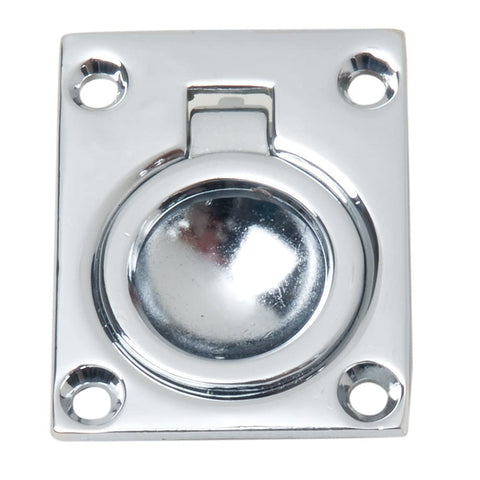 Perko 0841DP0CHRFlush Ring Pull , Gray