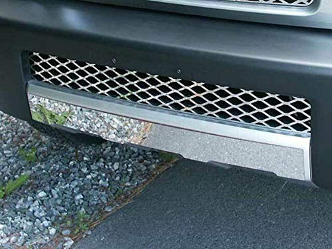 QAA is Compatible with 2007-2014 Toyota FJ Cruiser 2 Piece Stainless Front Grille Accent Trim, Lower SG27141