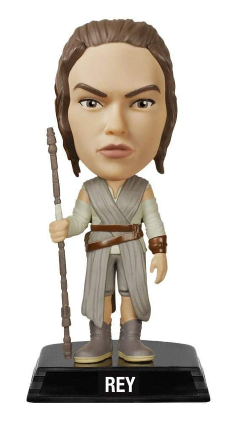 STAR WARS Funko The Force Awakens Wacky Wobbler Rey Bobble Head