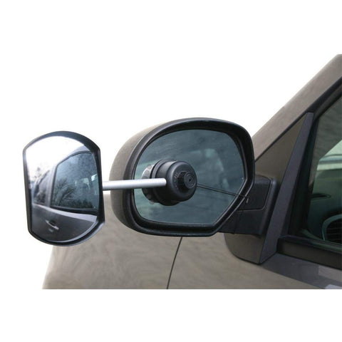 Camco Tow-N-See Mirror | Features Quick and Simple Installation & Attaches to Existing Side Mirror | Perfect to Add to RV Accessories, Truck Accessories, Car Accessories & More | Convex Style (25668)