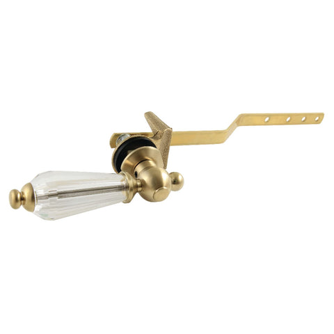 Kingston Brass KTWLL7 Wilshire Front Mount Toilet Tank Lever, Brushed Brass