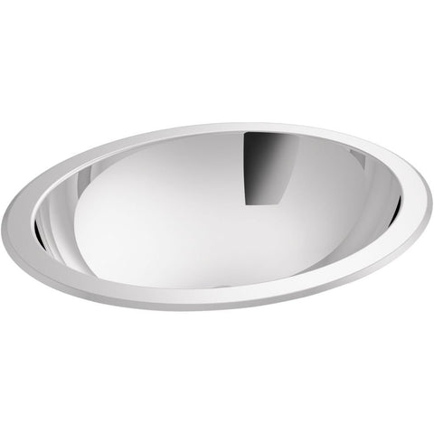 Kohler K-2609-MU-NA Bachata Drop-In or Undermount Bathroom Sink Stainless Steel