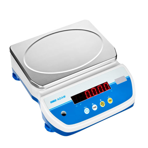 Adam Equipment-ABW 8-(18lb/8kg x 0.002lb/1g) Aqua Washdown Scales - Waterproof Scales, IP67, NSF Scale, Digital Bench Scale, Food Grade, Food Production, Industrial Scale, Professional Kitchen Scale