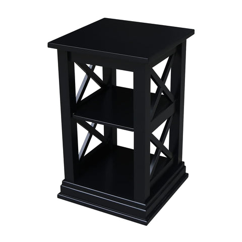 International Concepts Hampton Accent Table with Shelves