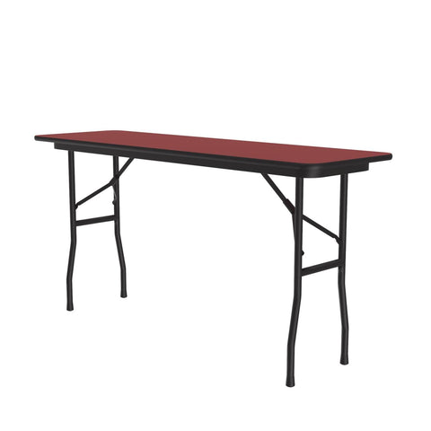 High Pressure Folding Table in Red (18 in. x 96 in./Red)